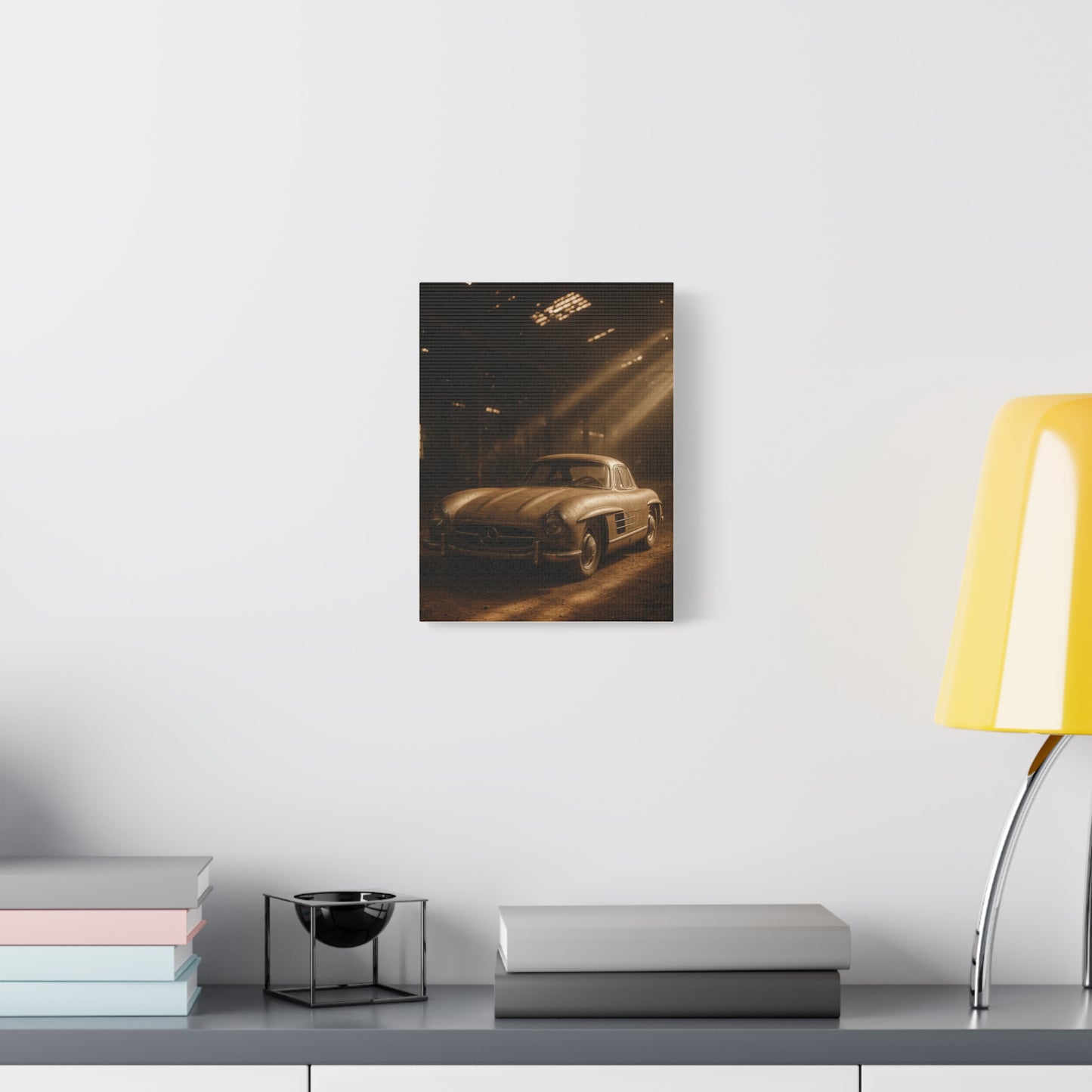 Canvas Print Vintage Mercedes Gullwing