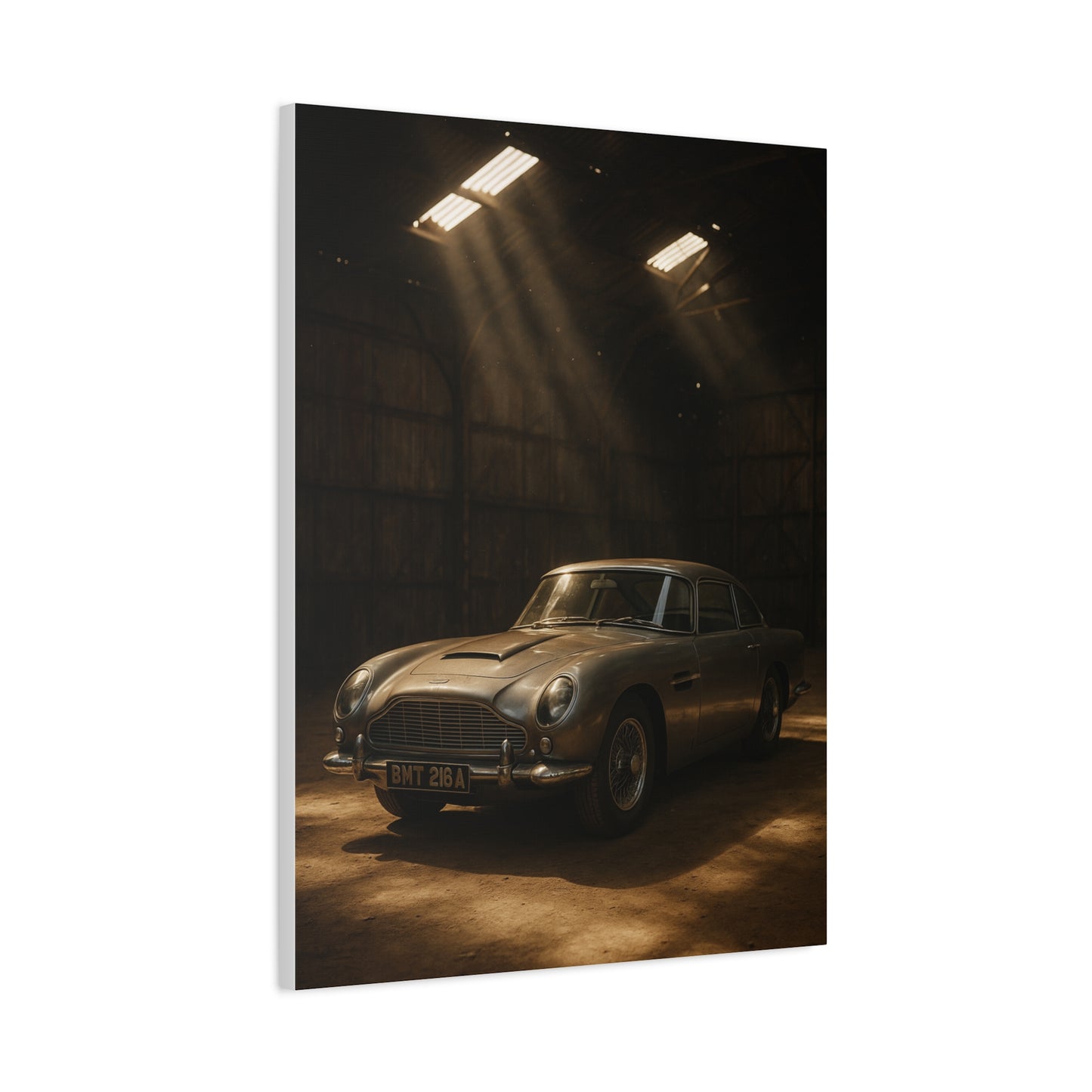 Canvas Print Vintage Aston Martin