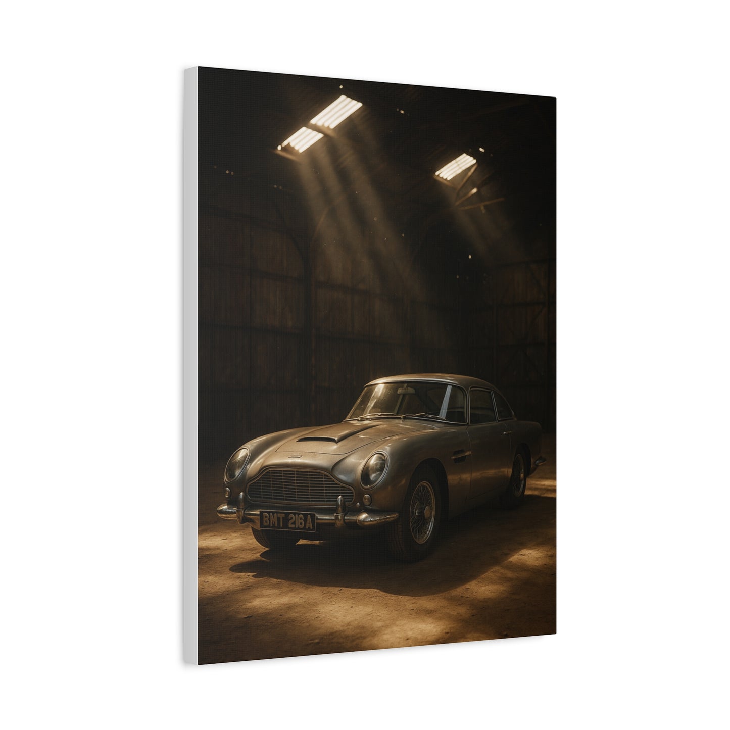 Canvas Print Vintage Aston Martin