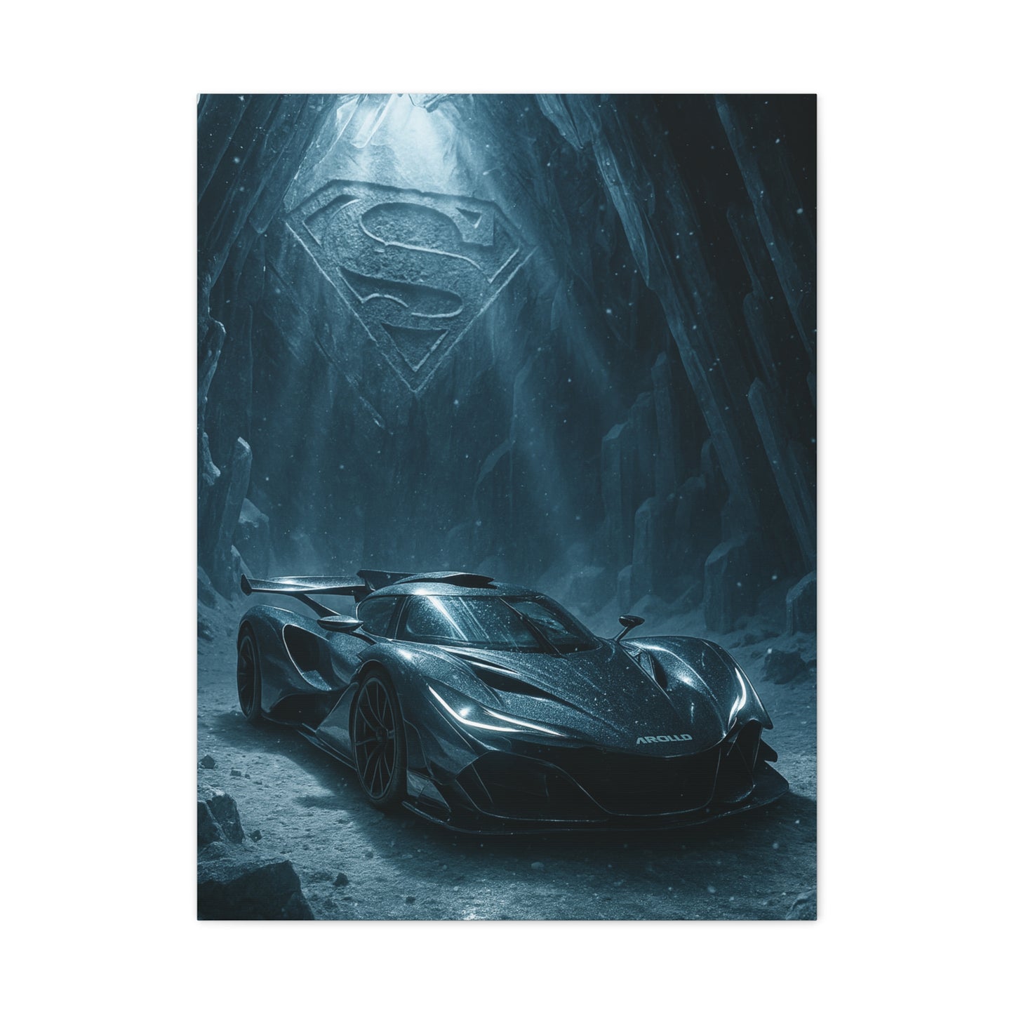 Canvas Print - Ford Shelby GT500 Beach Scene