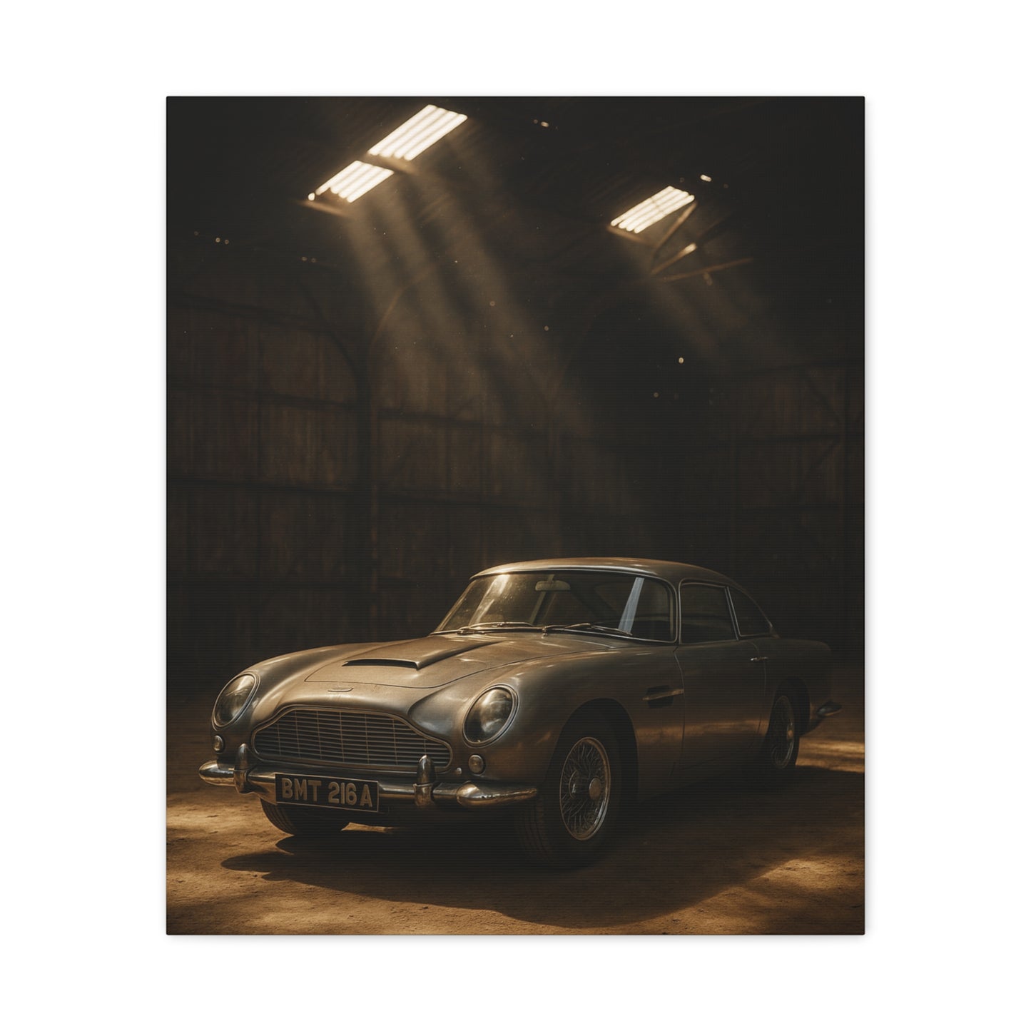 Canvas Print Vintage Aston Martin