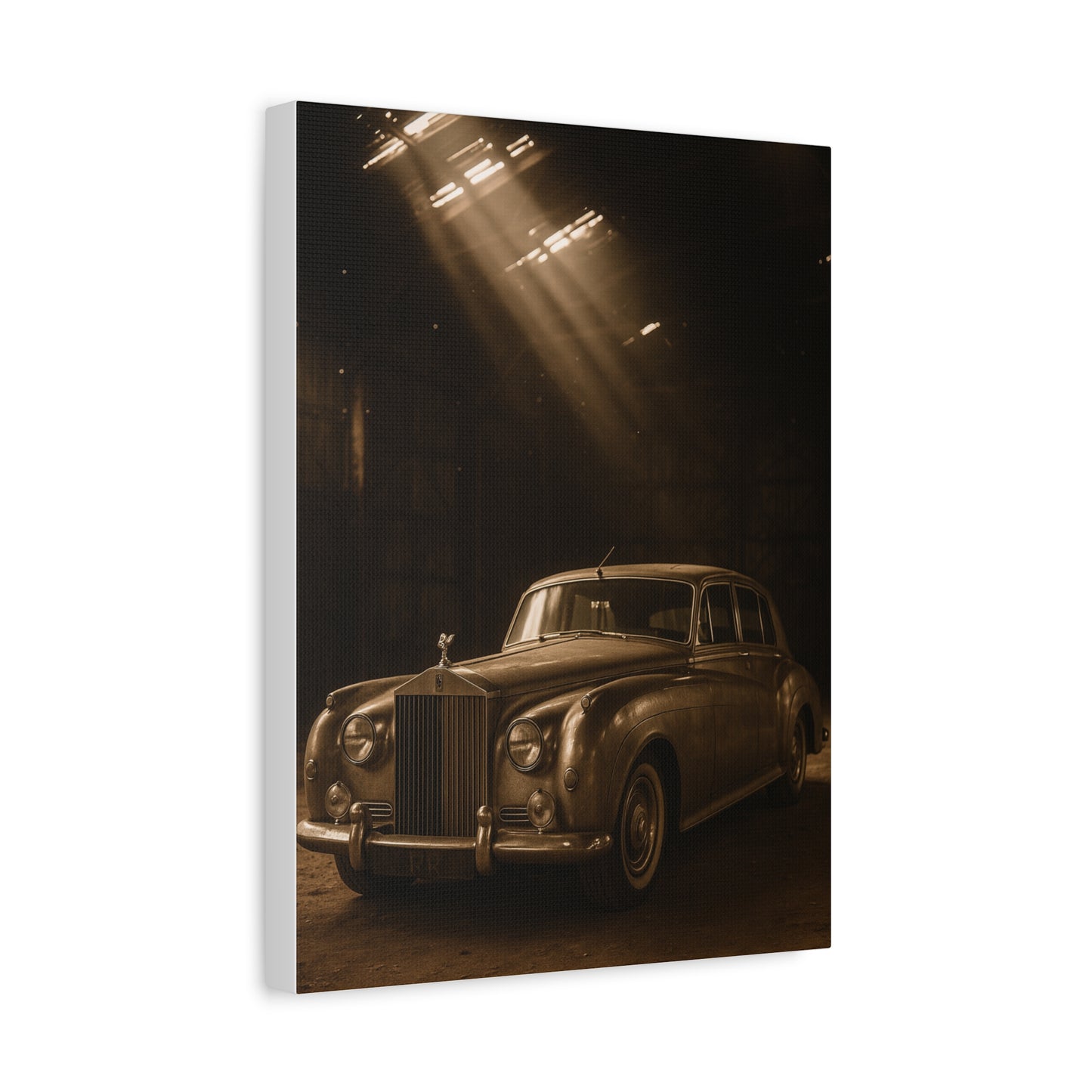 Canvas Wall Art Vintage Rolls Royce