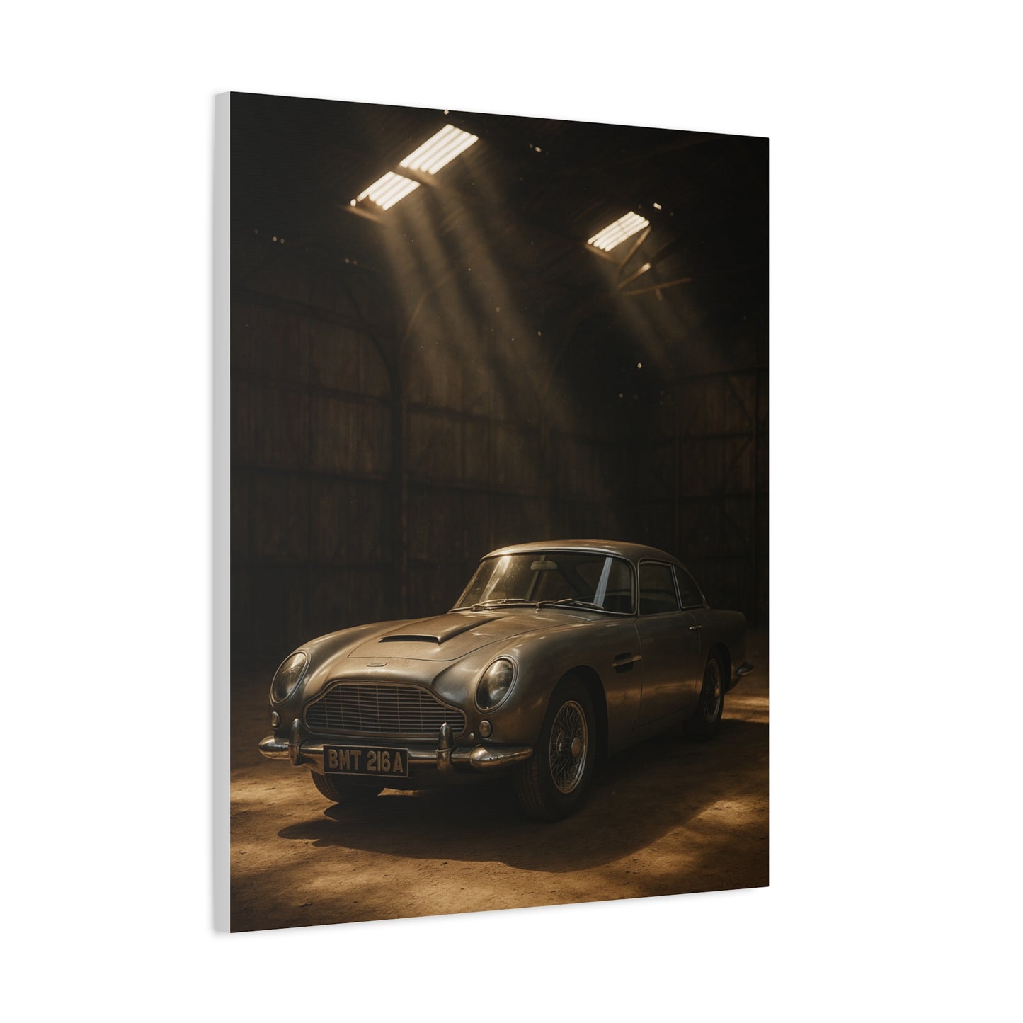 Canvas Print Vintage Aston Martin