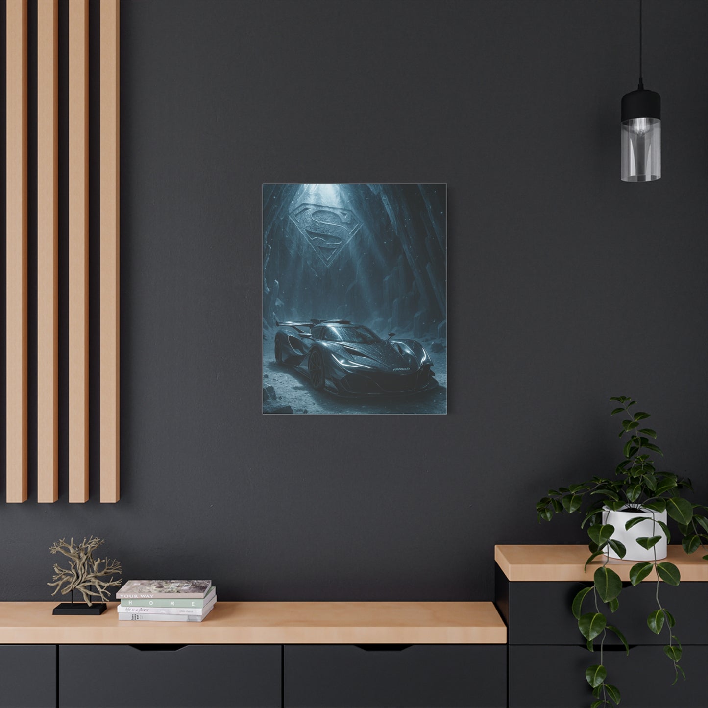 Canvas Print - Ford Shelby GT500 Beach Scene