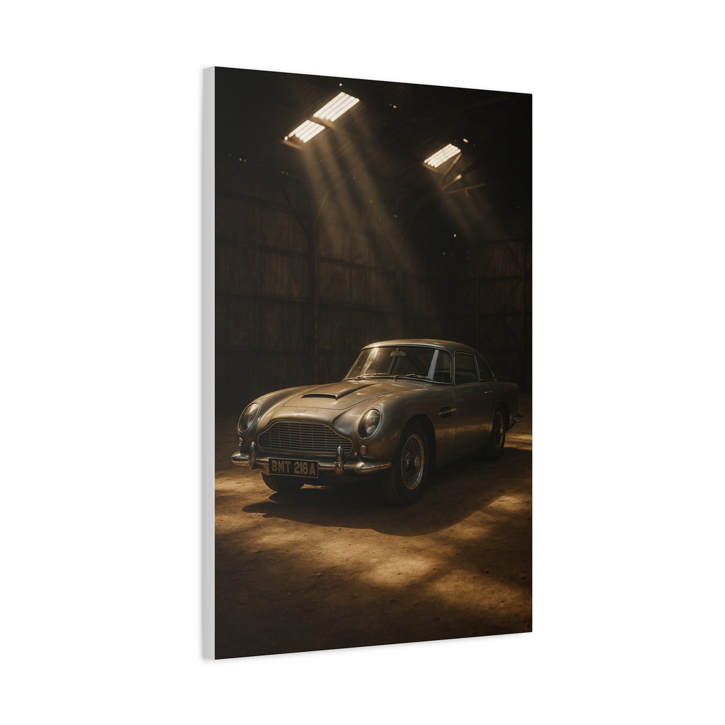 Canvas Print Vintage Aston Martin