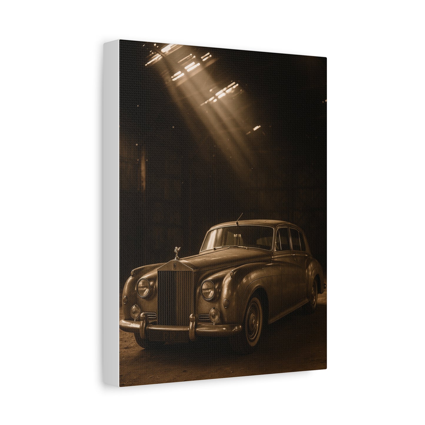 Canvas Wall Art Vintage Rolls Royce
