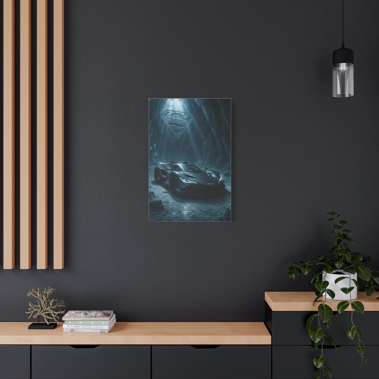 Canvas Print - Ford Shelby GT500 Beach Scene