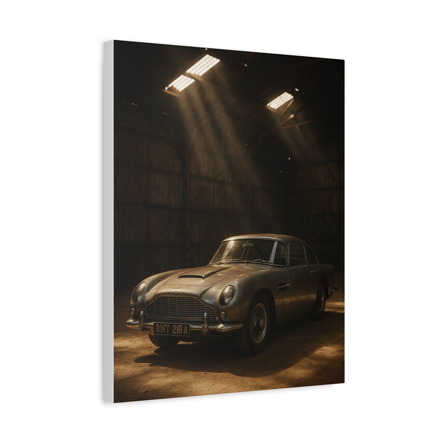 Canvas Print Vintage Aston Martin