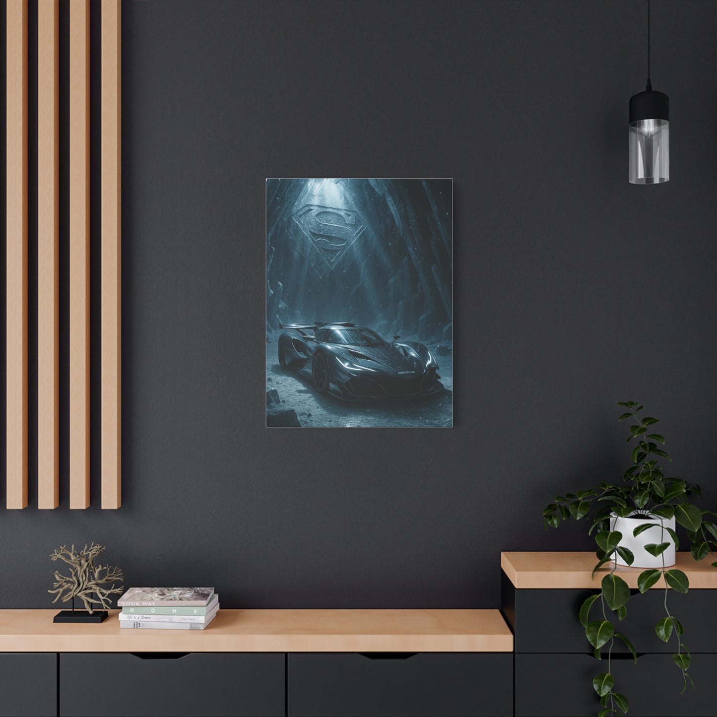 Canvas Print - Ford Shelby GT500 Beach Scene