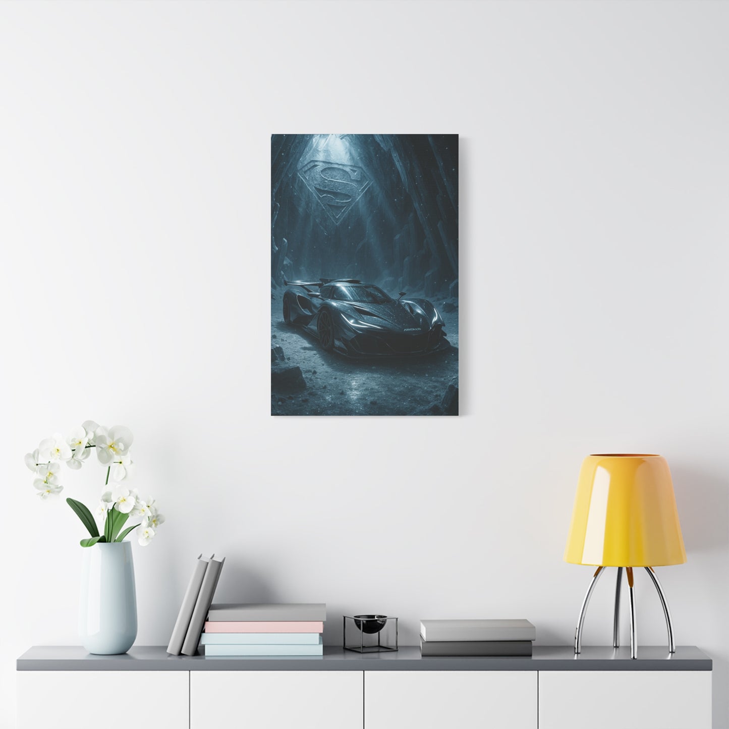 Canvas Print - Ford Shelby GT500 Beach Scene